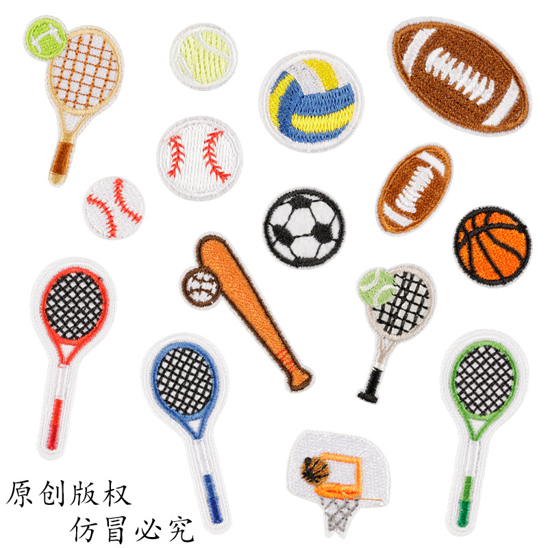 100pcs/Lot Creative Embroidery - огляд і ціна Table Tennis Olympics