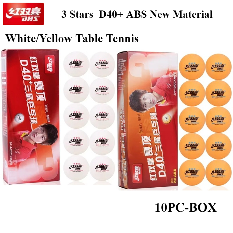 10PC/BOX 3 Stars DHS Ping Pong - огляд і ціна Table Tennis Olympics