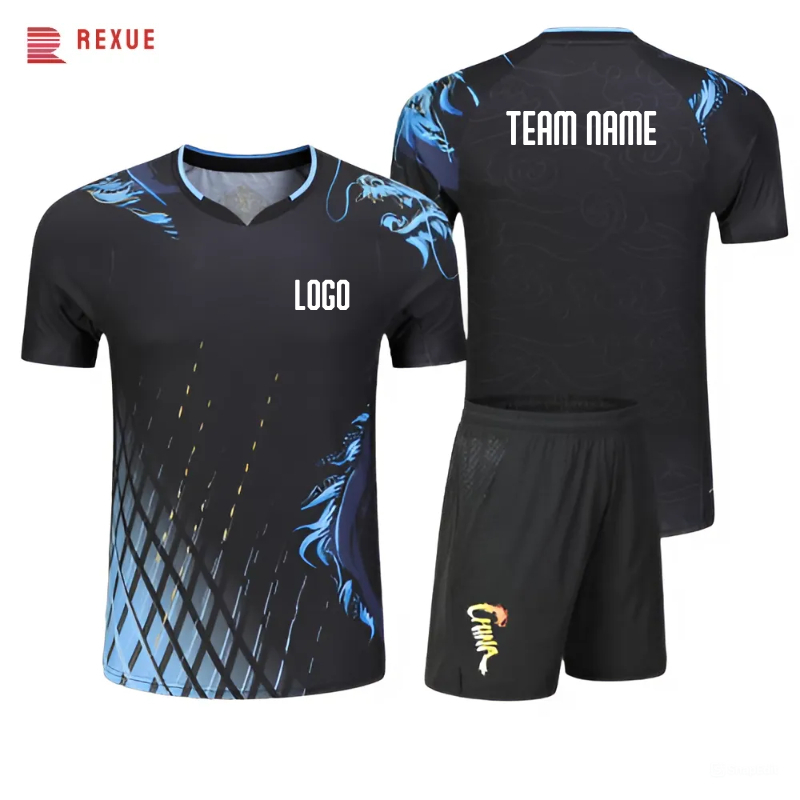 Print Badminton Tennis T-shirt - огляд і ціна Table Tennis Zhang Jike
