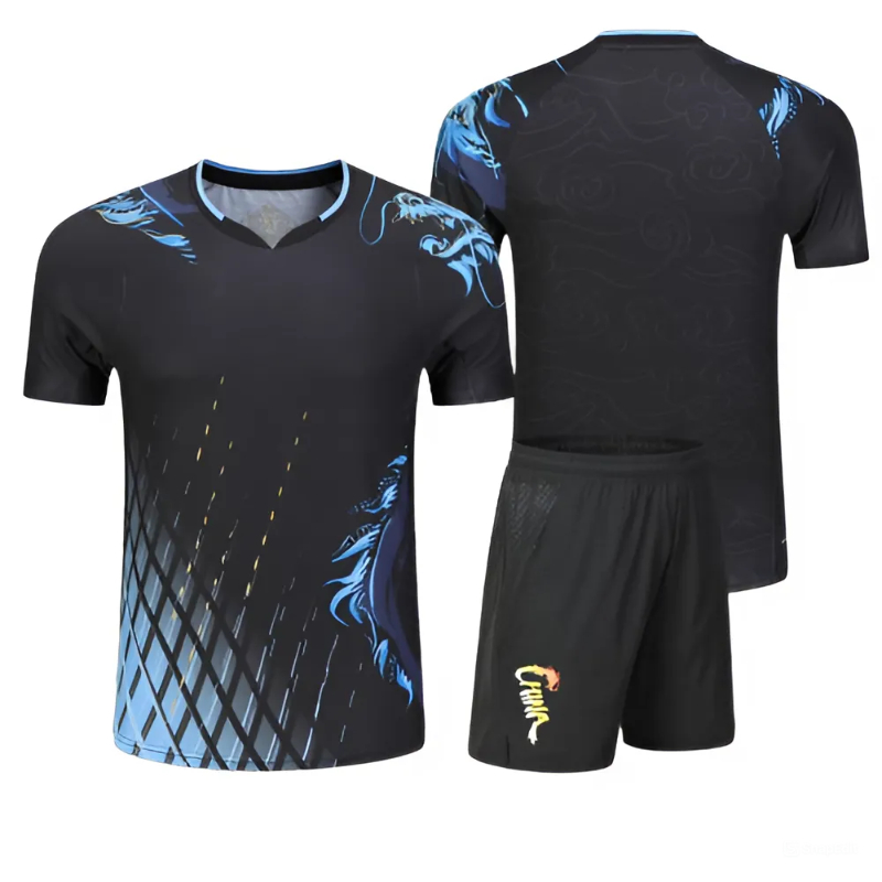 Print Badminton Tennis T-shirt - огляд і ціна Table Tennis Zhang Jike