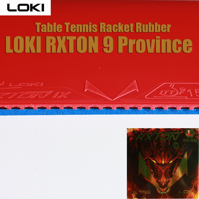 LOKI RXTON 9 Table Tennis Rubb - огляд і ціна Table Tennis Loki