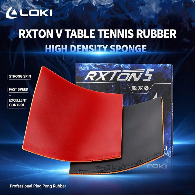 LOKI RXTON 5 Table Tennis Rubb - огляд і ціна Table Tennis Loki