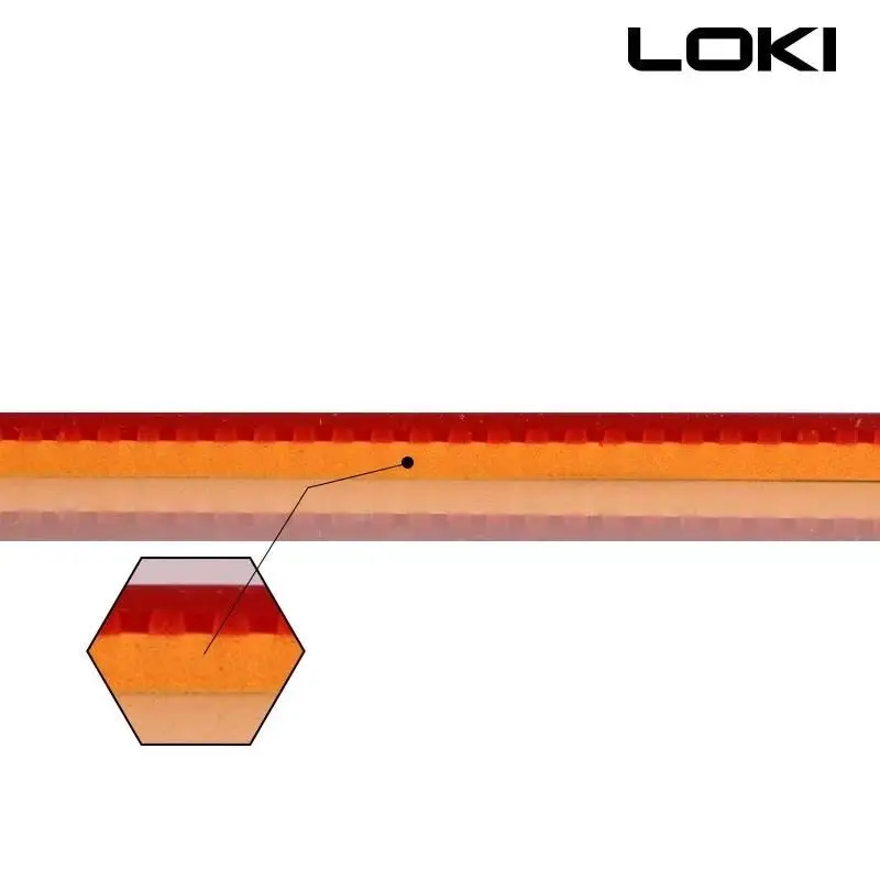 LOKI RXTON 5 Table Tennis Rubb - огляд і ціна Table Tennis Loki